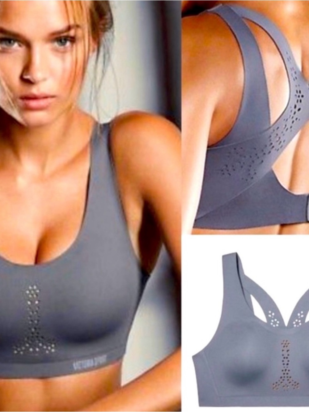 Seamless Angel Sport Max Sports Bra with Laser-Cut Detail